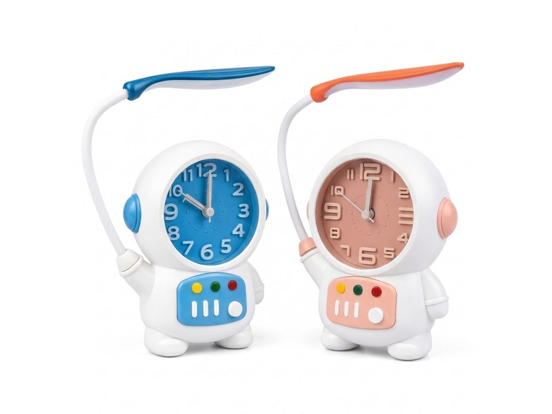Astronaut Desk Lamp with Alarm Clock
